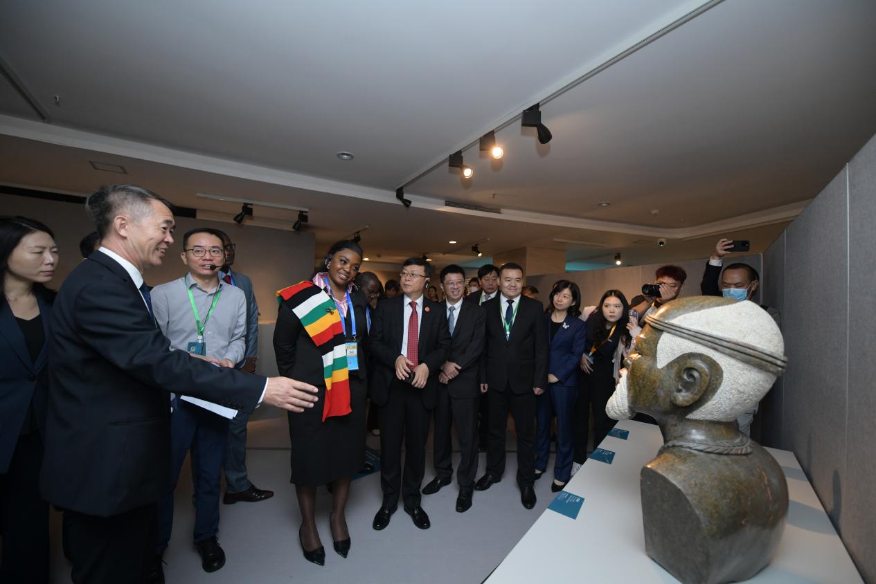 'A Friendship Beyond Distance': Zimbabwe stone carving exhibition opens in Beijing