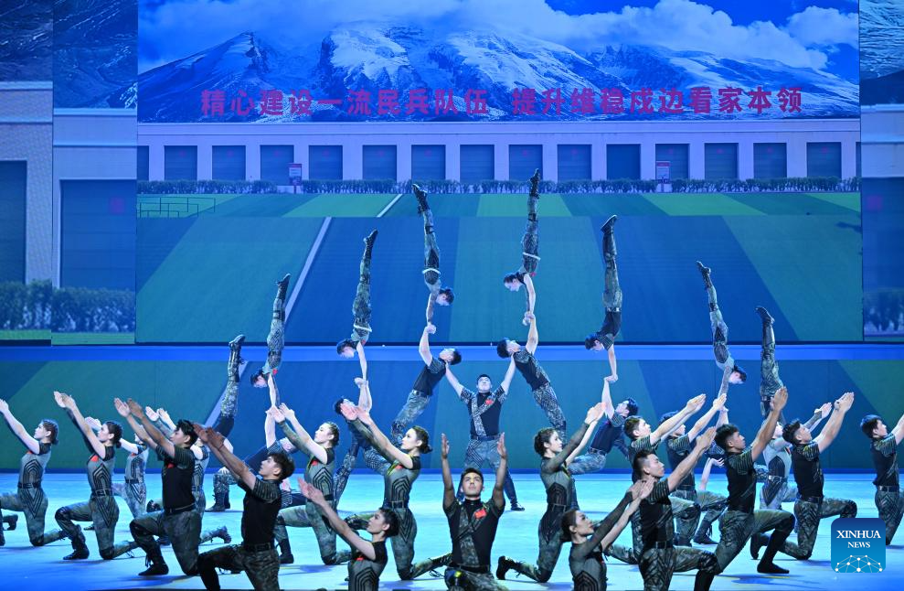 Performance staged in Urumqi to mark 70th founding anniversary of Xinjiang Production and Construction Corps