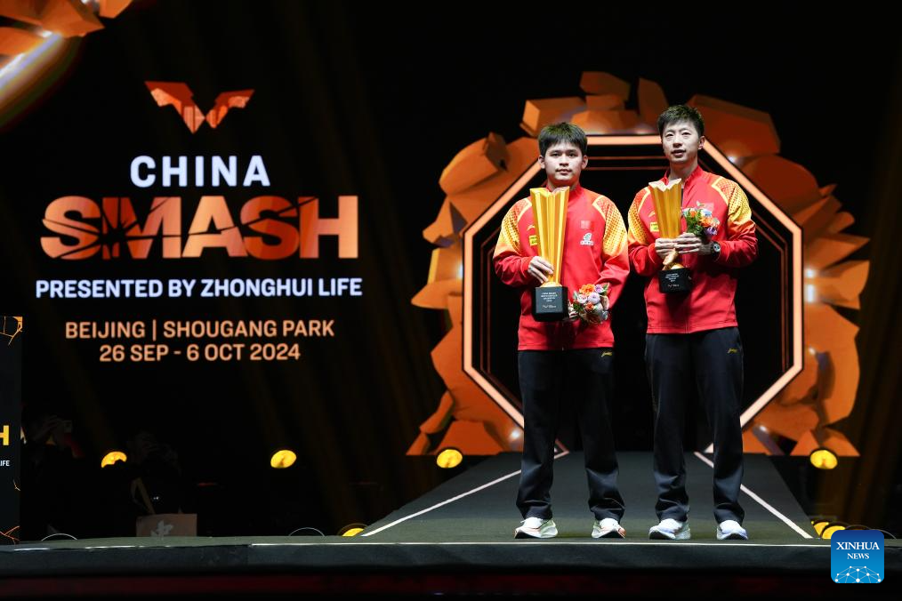 Sun Yingsha, Lin Shidong crowned at WTT China Smash