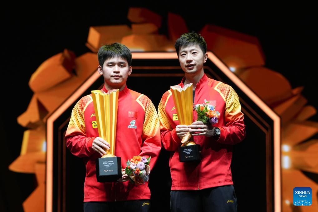 Sun Yingsha, Lin Shidong crowned at WTT China Smash