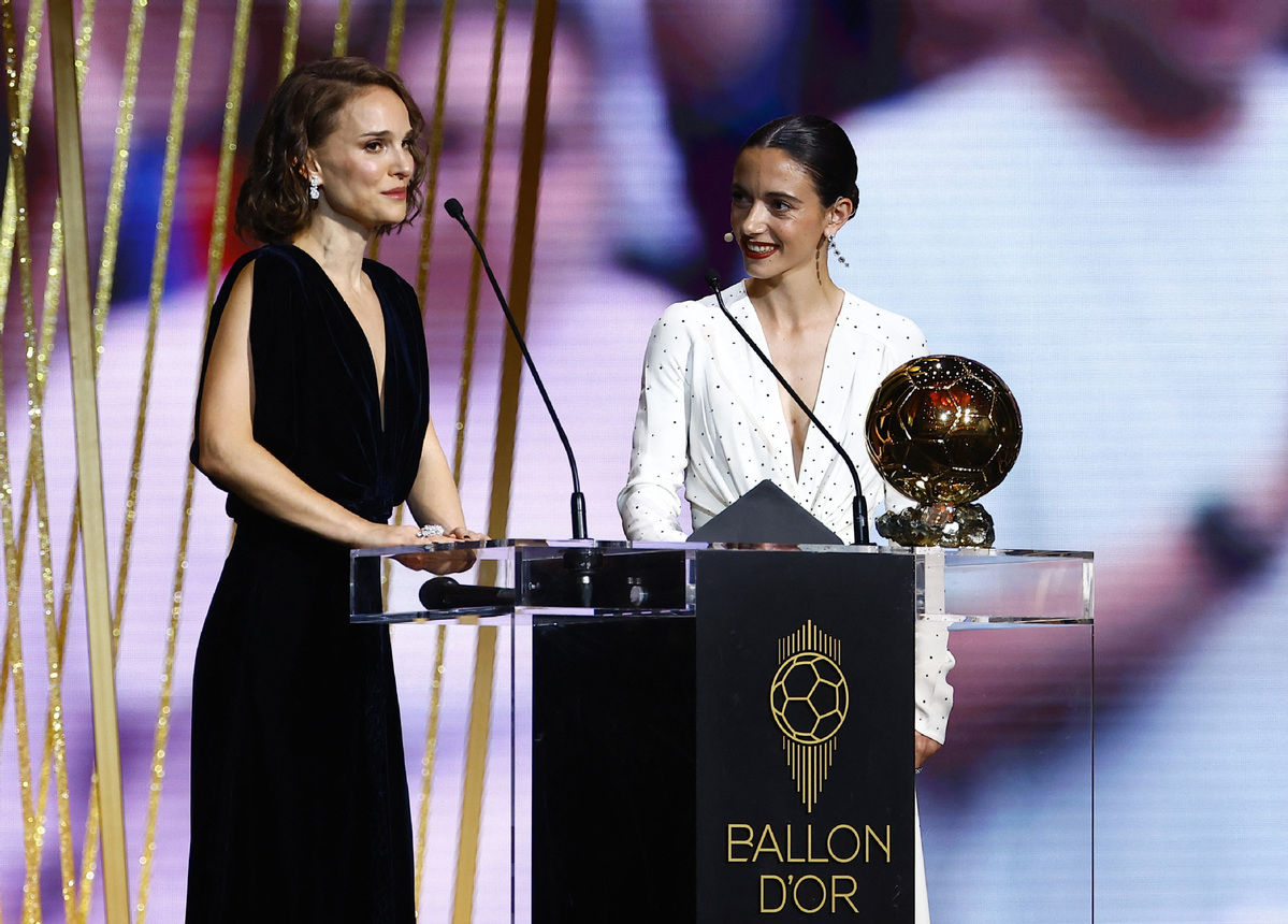 Spaniards Rodri, Bonmati win Ballon d'Or awards, Yamal named best young player