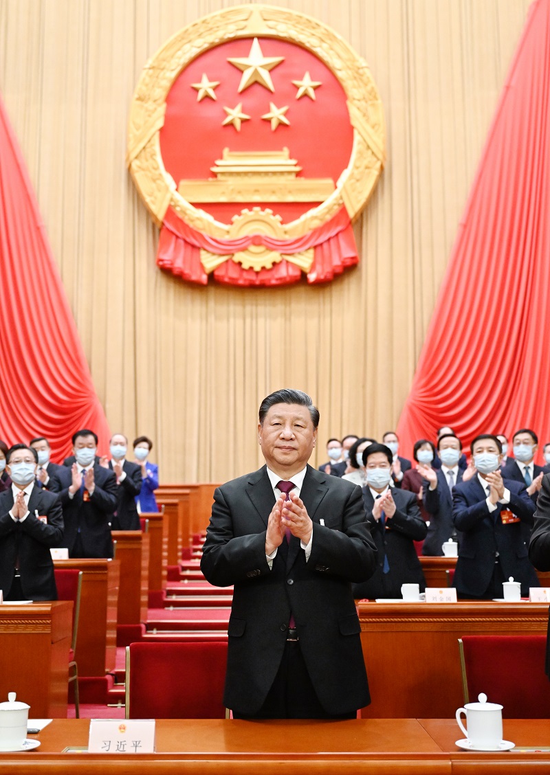 習(xí)近平全票當(dāng)選國家主席中央軍委主席