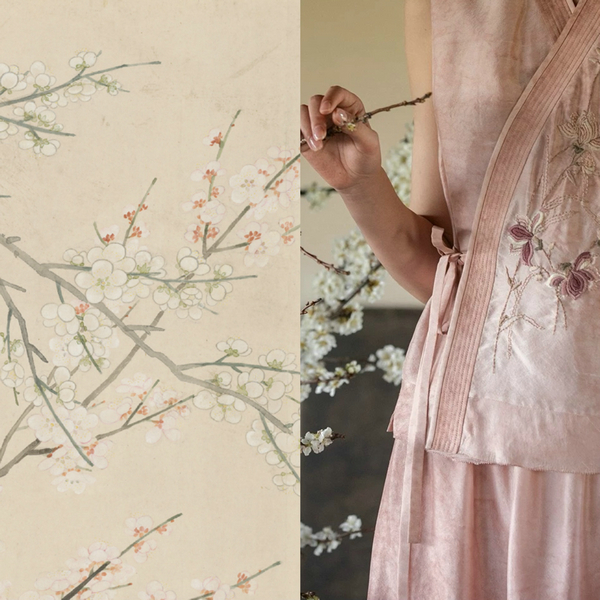 New Chinese Style: Wearing colors of Chinese painting