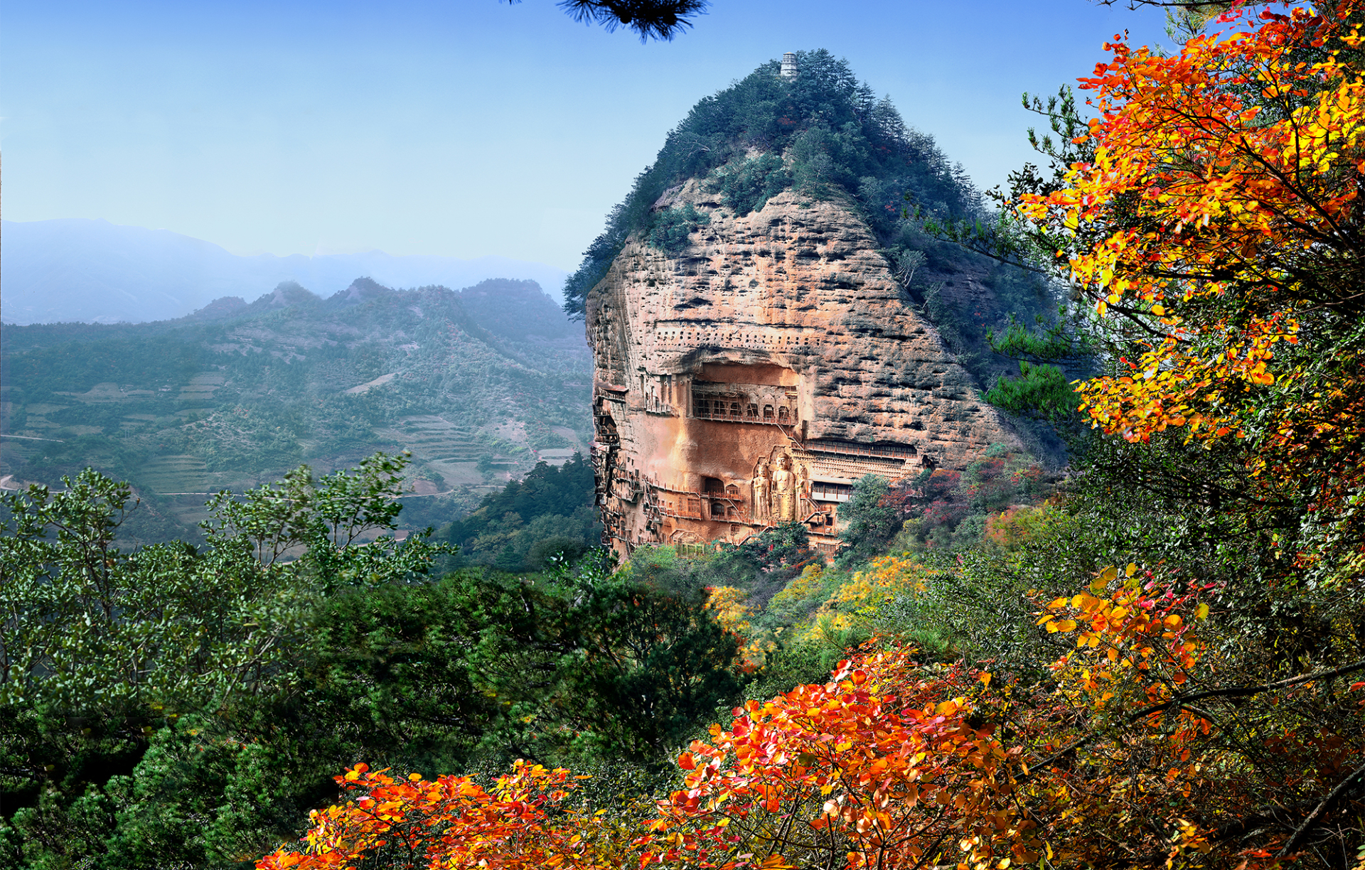 天水：麥積山