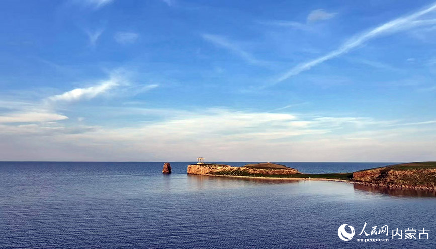 Beautiful scenery of Hulun Lake, N China