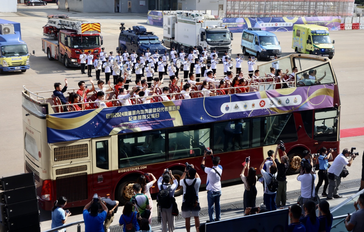 Olympic heroes spread joy, laughter in Hong Kong, Macao