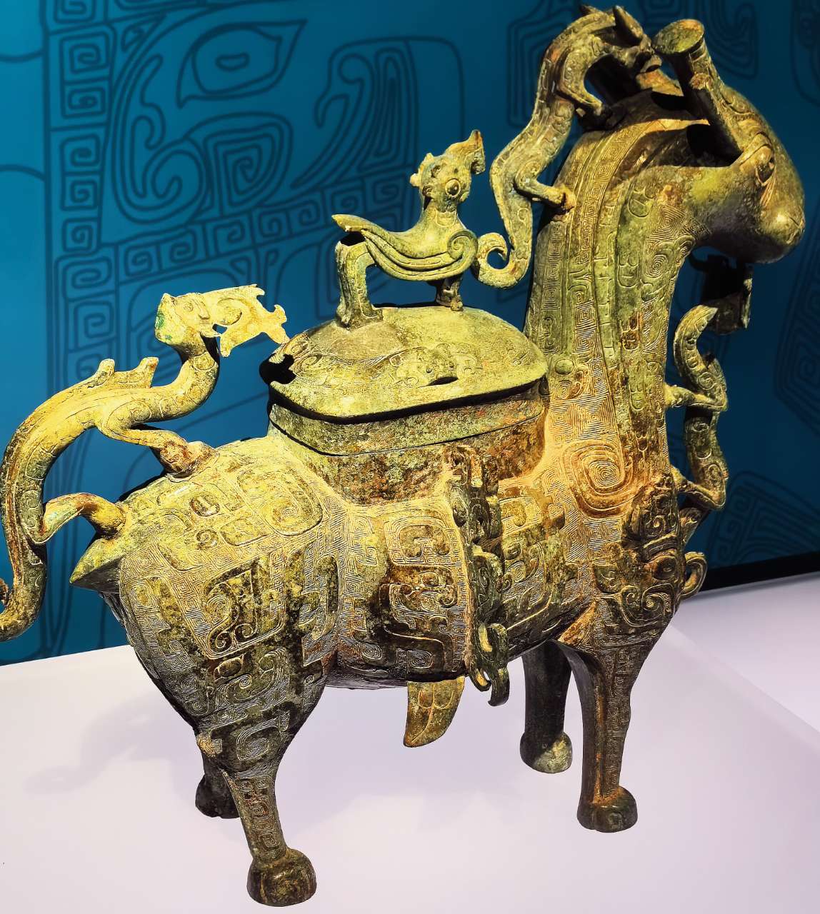 A look at national treasures in Chinese Archaeological Museum