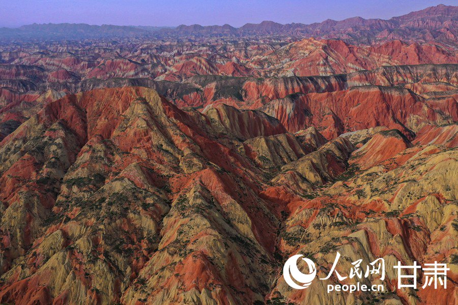 In pics: Scenery of Danxia scenic area in NW China